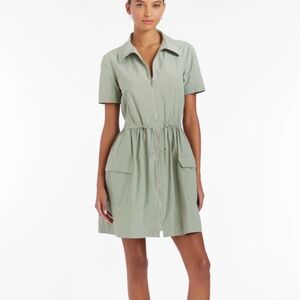 Amanda Uprichard Vanessa Dress Adjustable in Sage NWOT